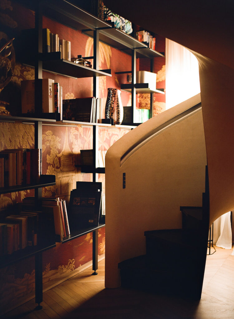 Escalier hélicoïdal métallerie fine