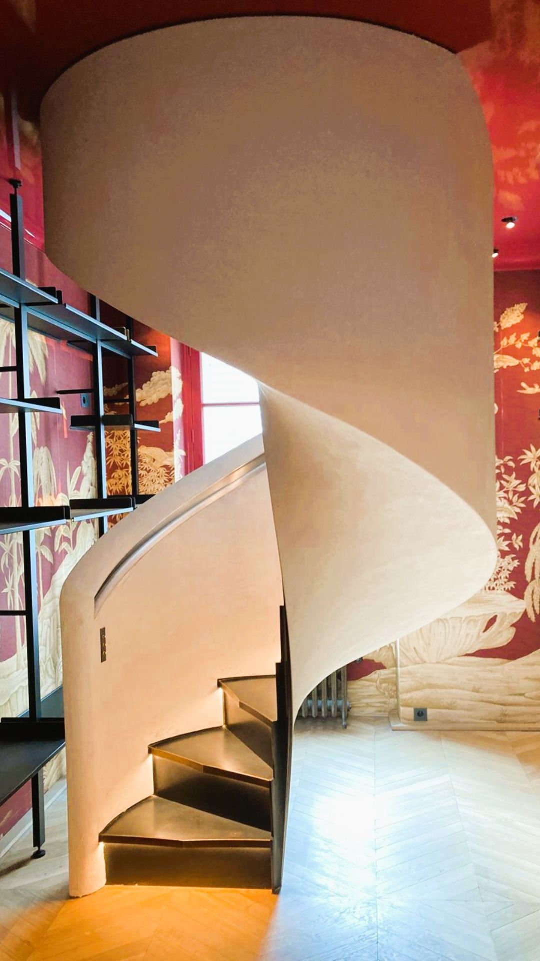 Escalier hélicoïdal - Agencement - Décoration - Métallerie fine