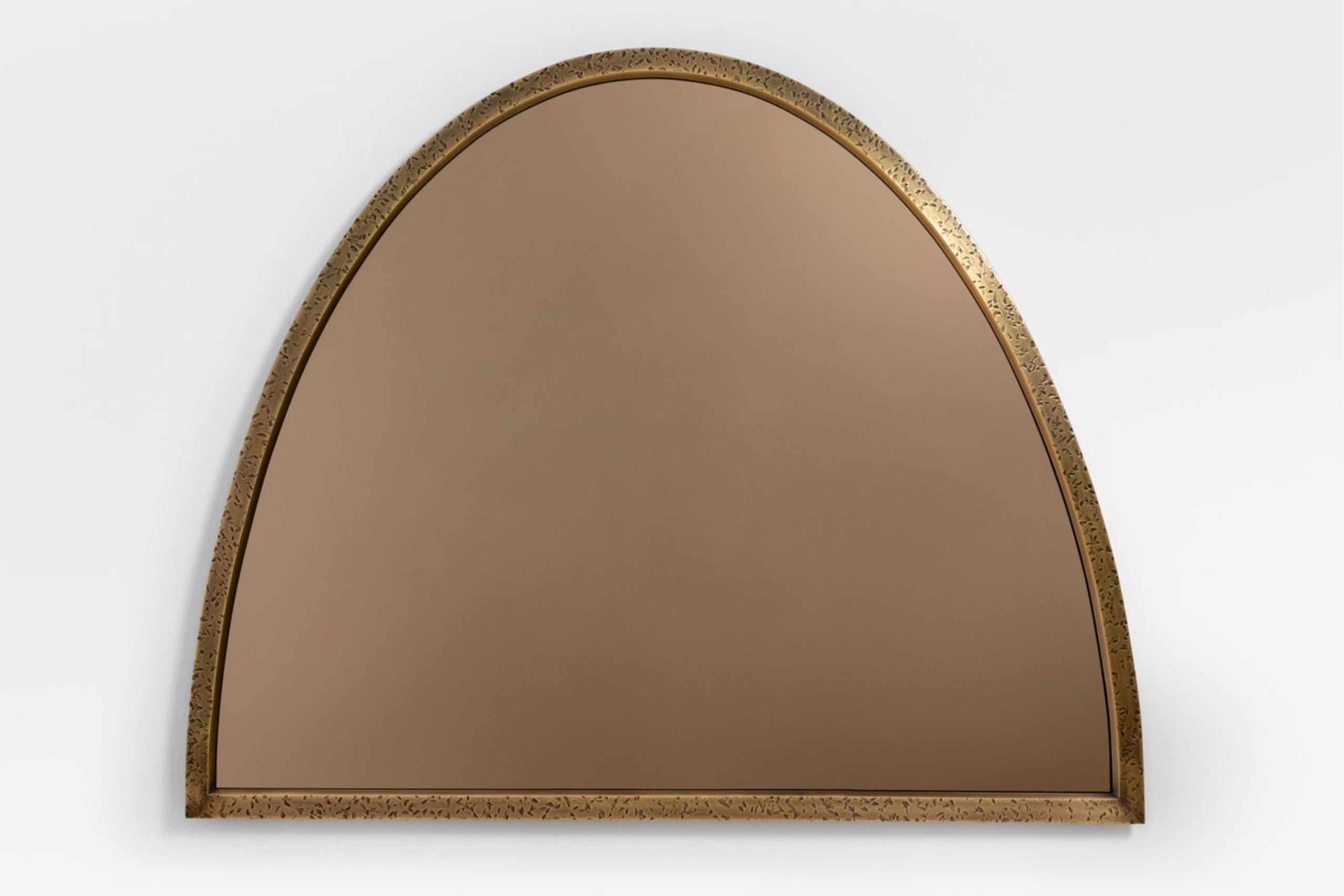 Miroir en laiton - métallerie fine - Décoration - Agencement