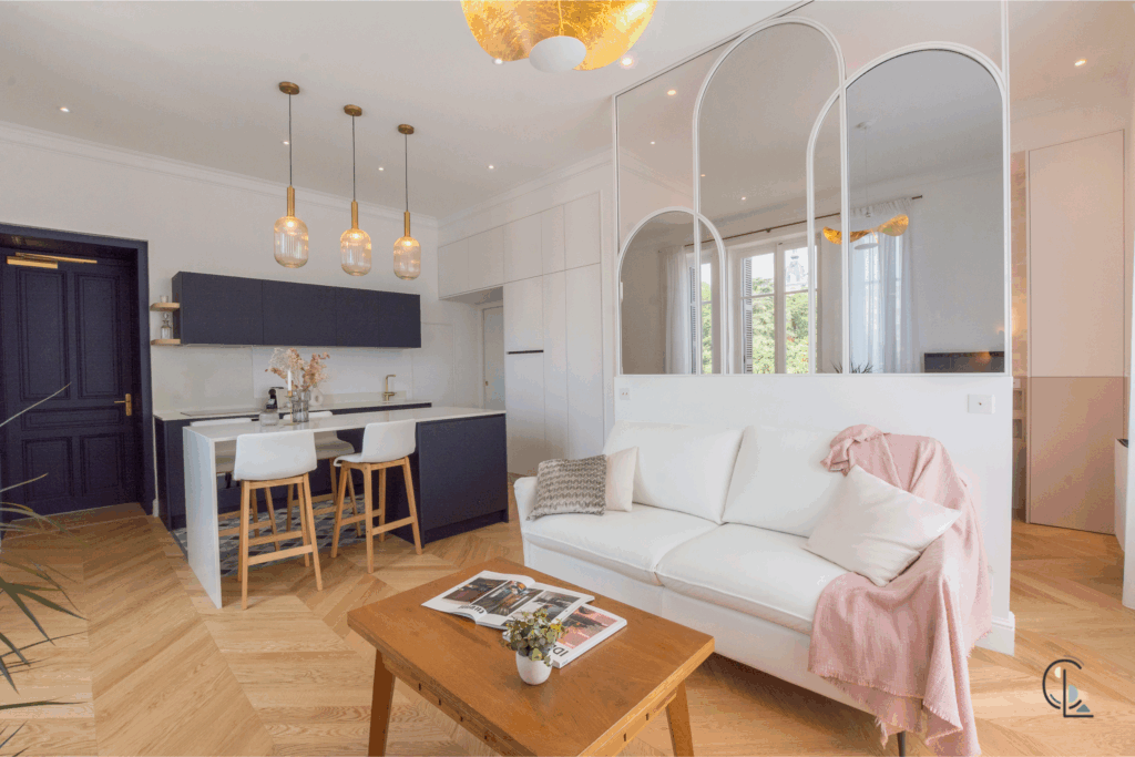 Verrière en acier thermolaqué - Mobilier - Décoration